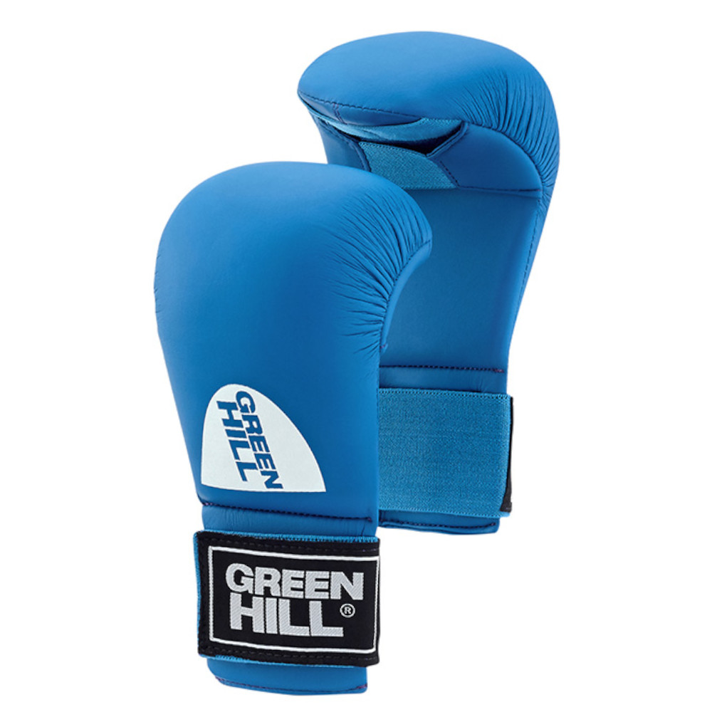 перчатки синие