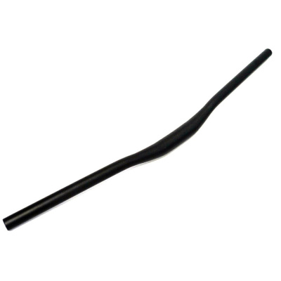 Руль MTB HB-T305,алюм., L-690mm, 25,4mm,подъем 30мм, черный