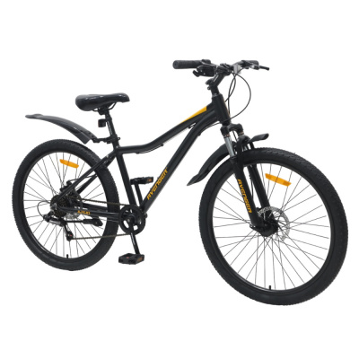 Велосипед 26" AVENGER A261D, черный/оранжевый
