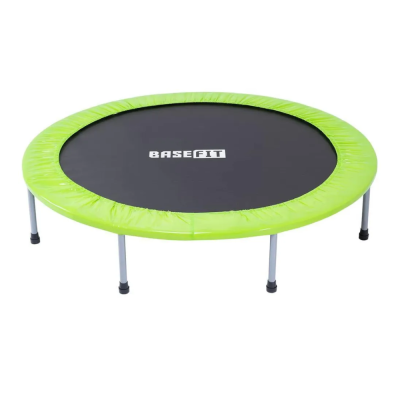Батут  BaseFit TR-102 137 см, зеленый (Без характеристики)