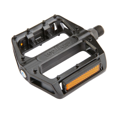 Педаль B087 Wellgo ось 9/16" алюм. Чёрные