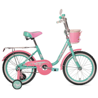 Велосипед Black Aqua Princess 20"; 1s (мятный-розовый)