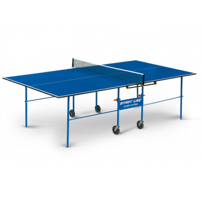 Стол теннисный Start line Olympic Optima BLUE с сеткой