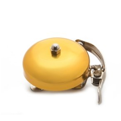 Звонок велосипедный, золотой металлик, диаметр 53мм Vintage