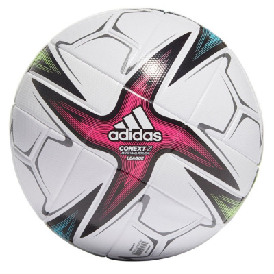 СЦ*Мяч футб. "ADIDAS Conext 21 Lge" арт. GK3489, р.5, 6п, FIFA Quality,ТПУ,термосш.,бело-мультиколор