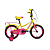 Велосипед FORWARD FUNKY 16 (16'' 1ск.) желтый / фиолетовый