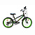 Велосипед Black Aqua Sport 20", 6ск (графитово-зеленый)