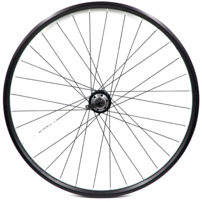 Колесо заднее, 24'', WZ-A282R, 32 отв., под диск (6 болтов), под кассету 8/9 ск., двустеночный, Forw
