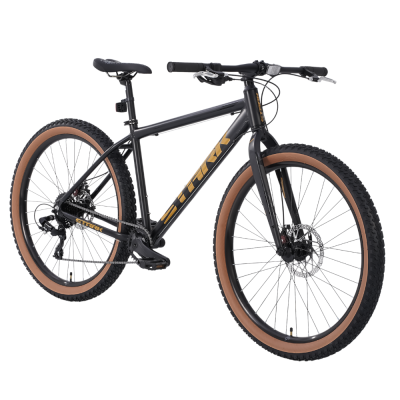 Велосипед Stark'25 Tank 27.1 D+ темно-синий матовый/теплый желтый L/20"