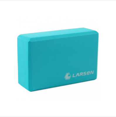 Блок для йоги Larsen EVA YB-01 мятный 22х15,2х7,6см