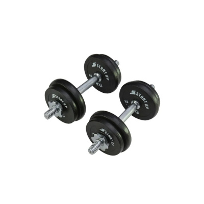 Набор гантелей UP HD2601-20 в карт. коробке 20кг (2*10кг)