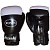 Перчатки 12 унц боксерские Ronin Attack черно-белые, боевая кожа, пр-во Пакистан Y716(12) 
