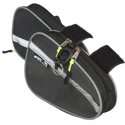 Велосумка на раму ПиФОРМ ВС-039 СЕРЫЙ