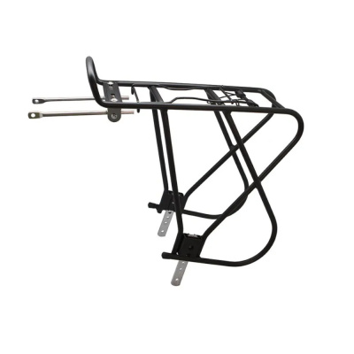 Багажник BY-378TC, 26-28", ал., чёрный