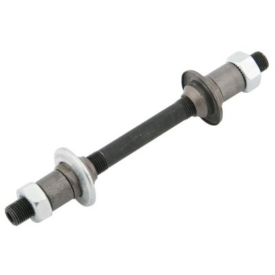 Ось задней втулки КТ-207R под эксцентрик с гайками, шайбами и конусами