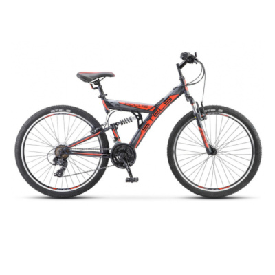 Велосипед 24" STELS Focus MD 18-sp (16" Красный/чёрный), арт. V010