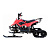 Снегоцикл MOTAX SNOW 200 черно-красный
