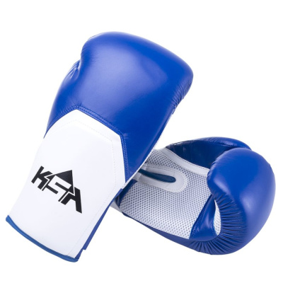 Перчатки боксерские KSA Scorpio Blue, к/з, 10 oz