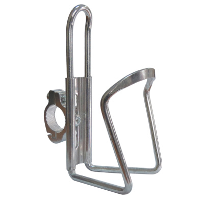 Флягодержатель на руль, алюминий, D: 5,5 мм серебр.