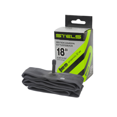 Велокамера 18"x1.95"/2.125" автовентиль CHAOYANG/STELS, в инд. упаковке