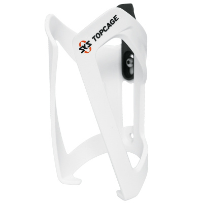 Флягодержатель TopCage, пластик, белый