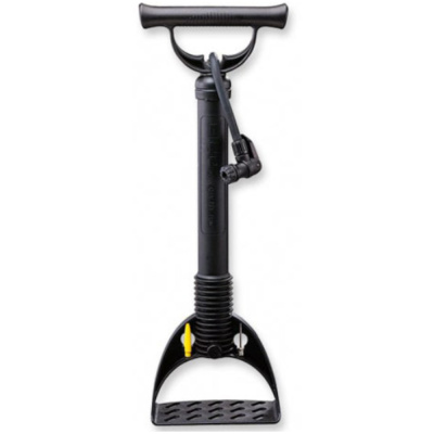 Насос GF-04 напольный, пластик с иглой для мячей и пластиковым клапаном