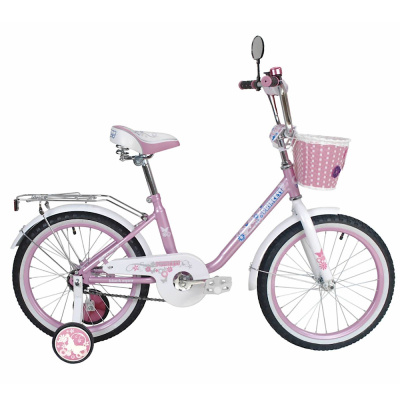 Велосипед Black Aqua Princess 20"; 1s (розовый-белый)