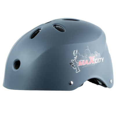 Шлем детский MaxCity COOL grey (M)