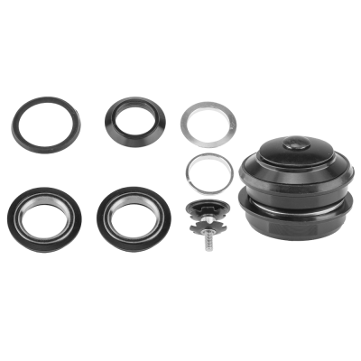 Детали рулевой колонки KL-B310 1-1/8" безрезьб. полуинтегрир. черный