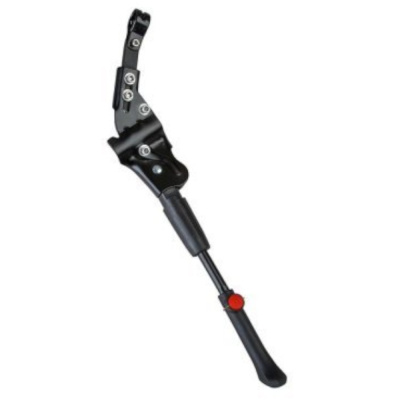 Подножка 26"-29" задняя HS-002B, чёрная, алюминиевая