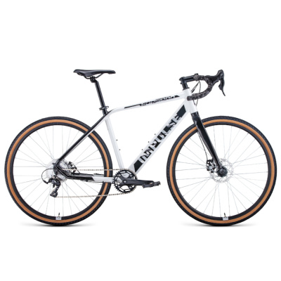Велосипед FORWARD IMPULSE 28 X D (28" 8 ск. рост. 540 мм) 2022, белый/черный, RBK22FW28727