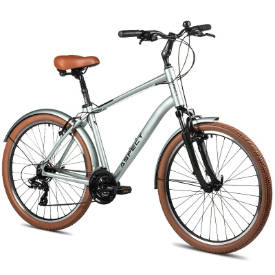 Велосипед 26" Aspect Weekend Серый (20")