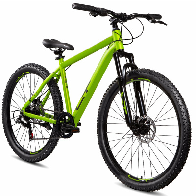 Велосипед 27" LTBIKE SENAT, алюминий, рама 18", 7-ск, диск, зеленый,