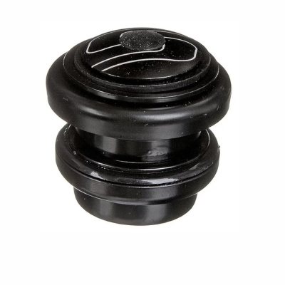 Рулевая колонка, KL-B207+KL-4024A, 1 1/8", безрезьбовая, KENLI, черная, 1HSSED200122