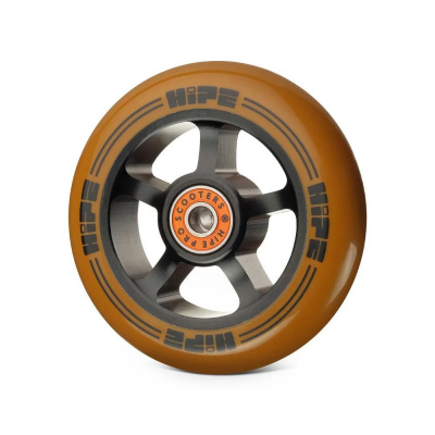 Колесо HIPE Н1 100mm black/brown