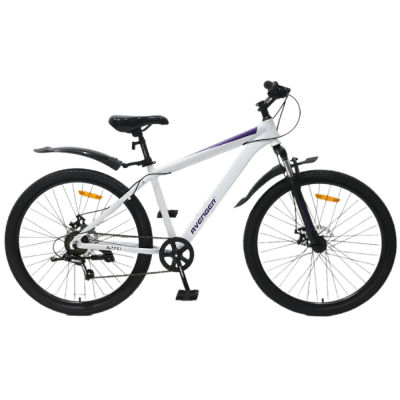 Велосипед 27.5" AVENGER A271D белый/фиолетовый