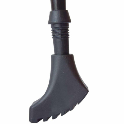Наконечник Ergoforce для палок для скандинавской ходьбы, арт.E-0677, износостойкая резина, черный