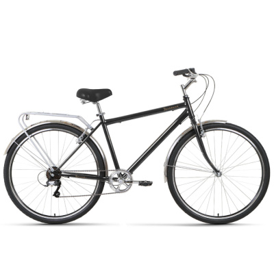 Велосипед FORWARD DORTMUND 28 2.0 (28" 7 ск. рост. 19") 2022, темно-серый/бронзовый, RBK22FW28613