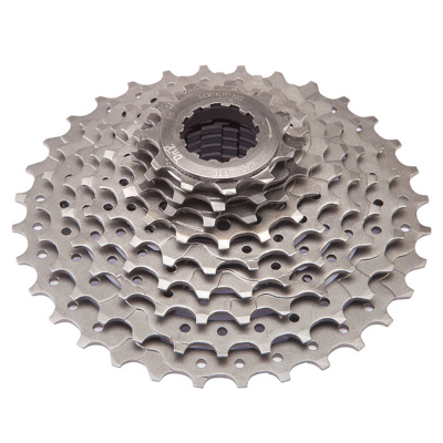 Кассета LY-1109CKHJ 9 скоростей,11-12-13-15-18-21-24-28-32 зуба,стальная ,серая, арт. 520098