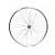 Колесо переднее 26" обод двойной алюм. серебр., втулка под гайку