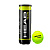 Мяч теннисный HEAD Team 3B,арт.575703, уп.3 шт, одобр.ITF, фетр, нат.резина, желтый