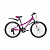 Велосипед NOVATRACK 24" KATRINA, алюм.рама 12" фиолетовый, 21-скор, TY300/TS38/TZ500, V-brake