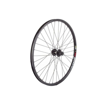 Колесо заднее, 26'', WZ-A282RQR, 32 отв., 135 мм, 10 мм (эксц), под диск (6 болтов), под кассету 8/9