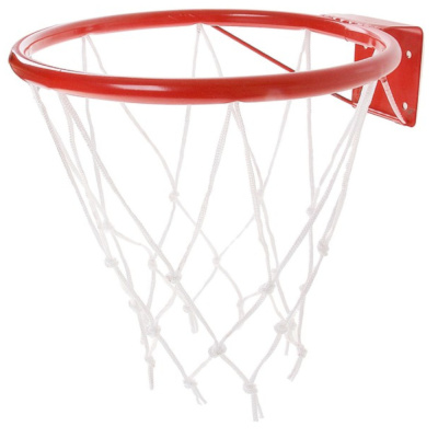 Корзина баскетбольная (с сеткой) №5 с упором (d380 mm)