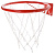 Корзина баскетбольная (с сеткой) №5 с упором (d380 mm)