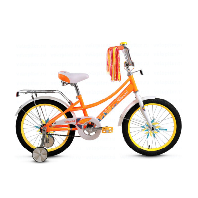 Велосипед FORWARD AZURE 18 (18" 1 ск.) кораловый/голубой