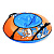 Тюбинг 93см ТЕНТ SNOWFOX (норм)