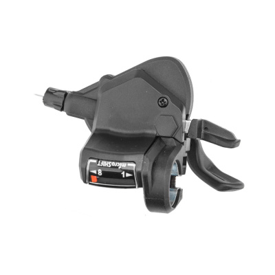 Шифтер/манетка левый Microshift  ТS39-9R 9-ти скор.с тросом 2050мм