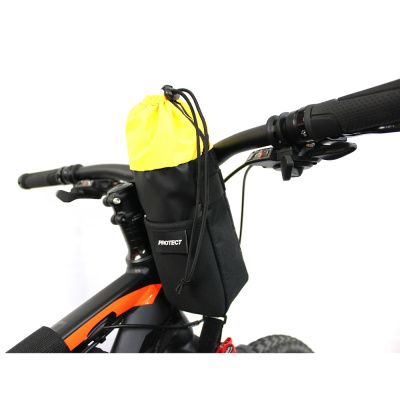Велосумка Feedbag на руль, серия Bikepacking, р-р 28х19х7 см черный, правая/левая, PROTECT™ 555-676