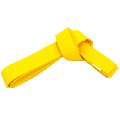 Пояс для единоборств Нужный спорт (2.4 м, желтый)